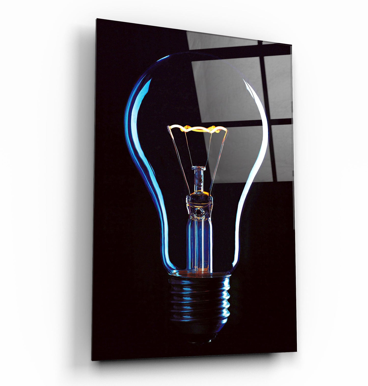 The Bulb - Designer's Collection Glass Wall Art