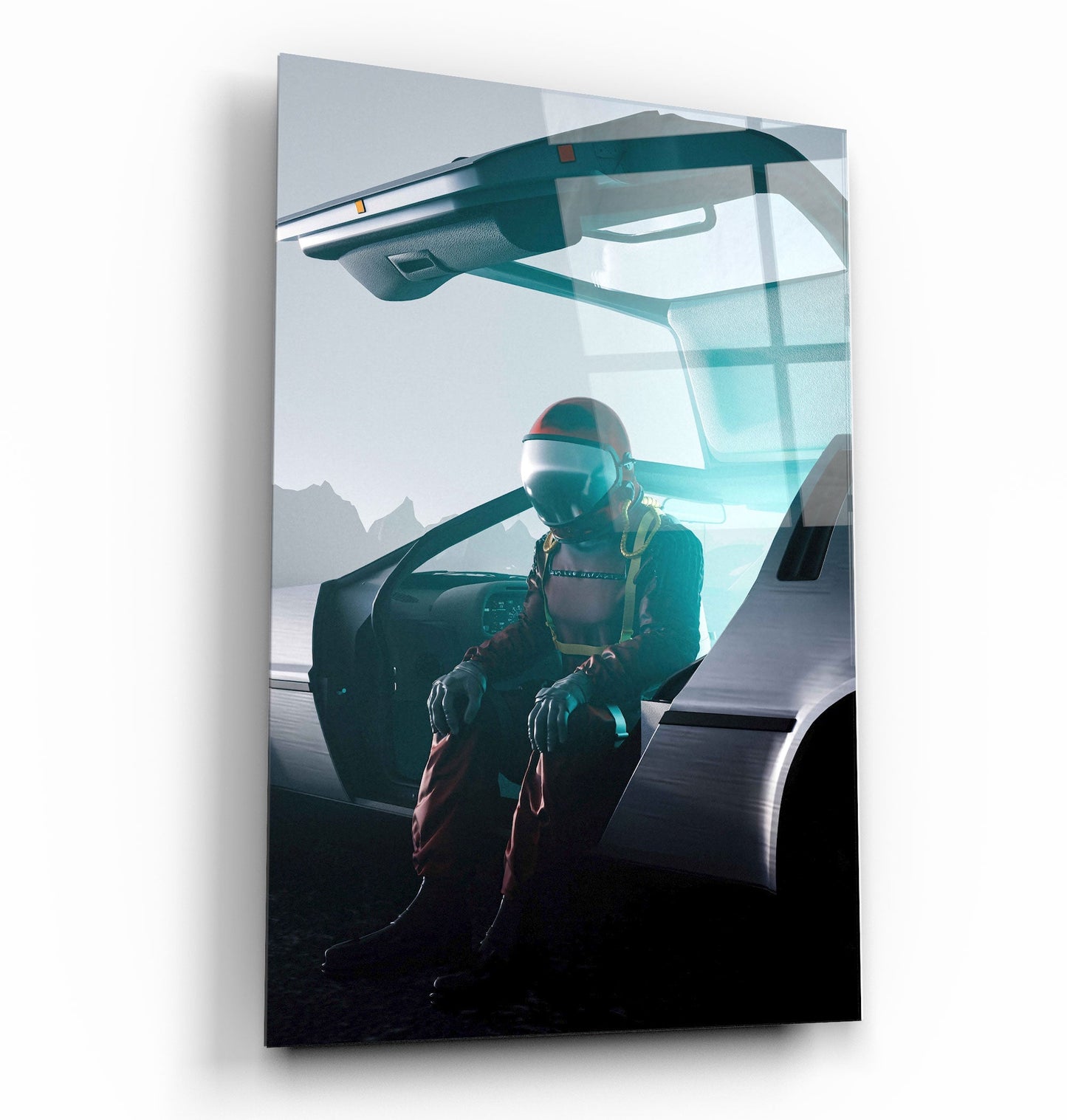 Back to the Past - Designer's Collection Glass Wall Art