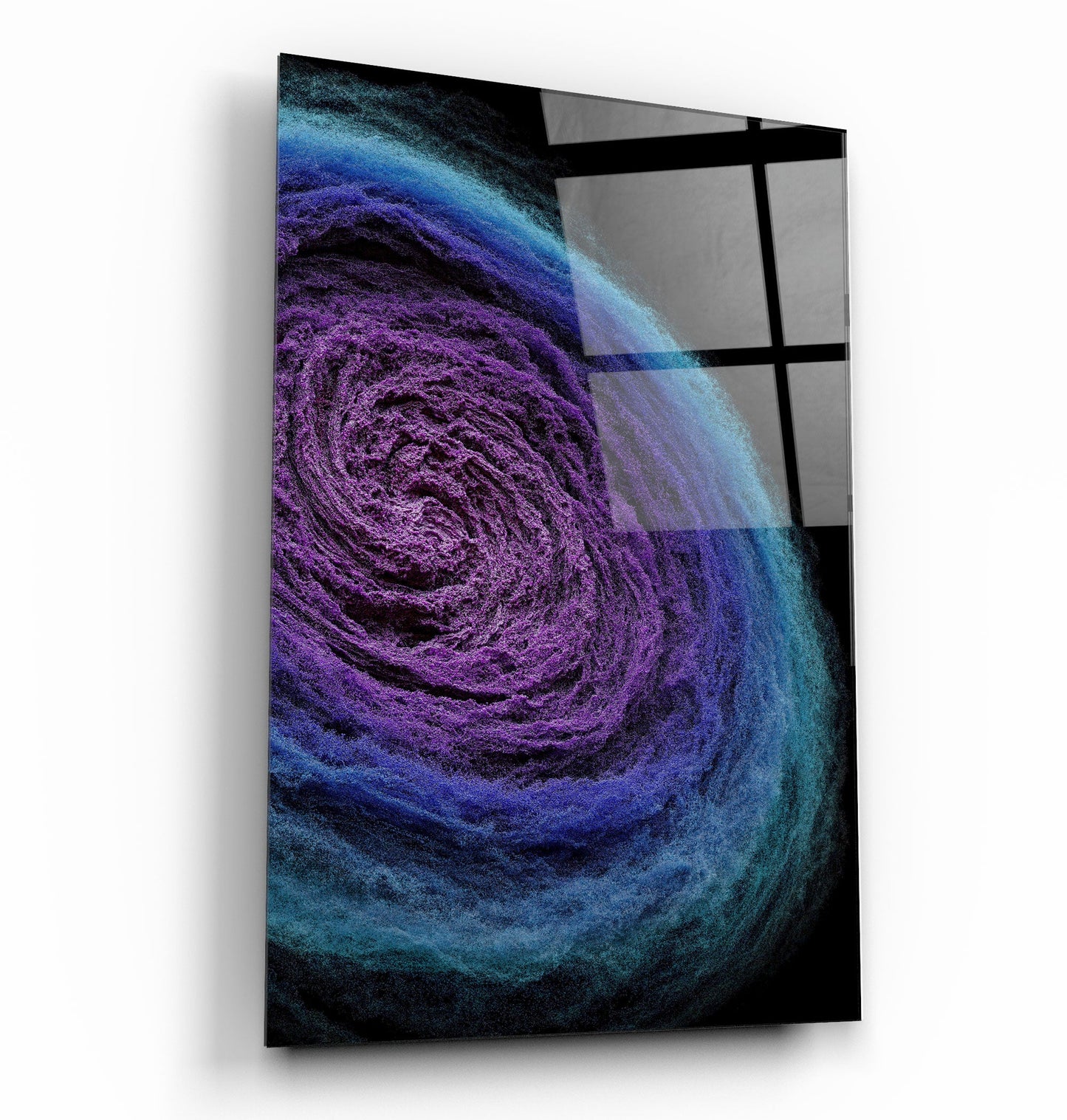 Wool Nebula - Designer's Collection Glass Wall Art