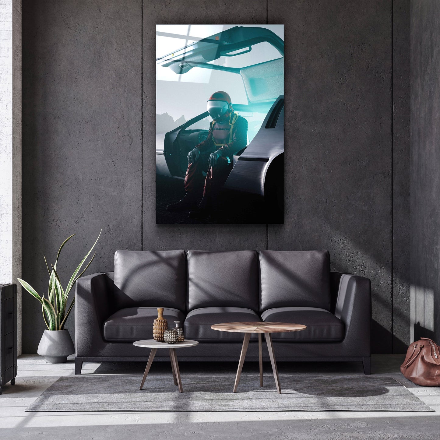 Back to the Past - Designer's Collection Glass Wall Art