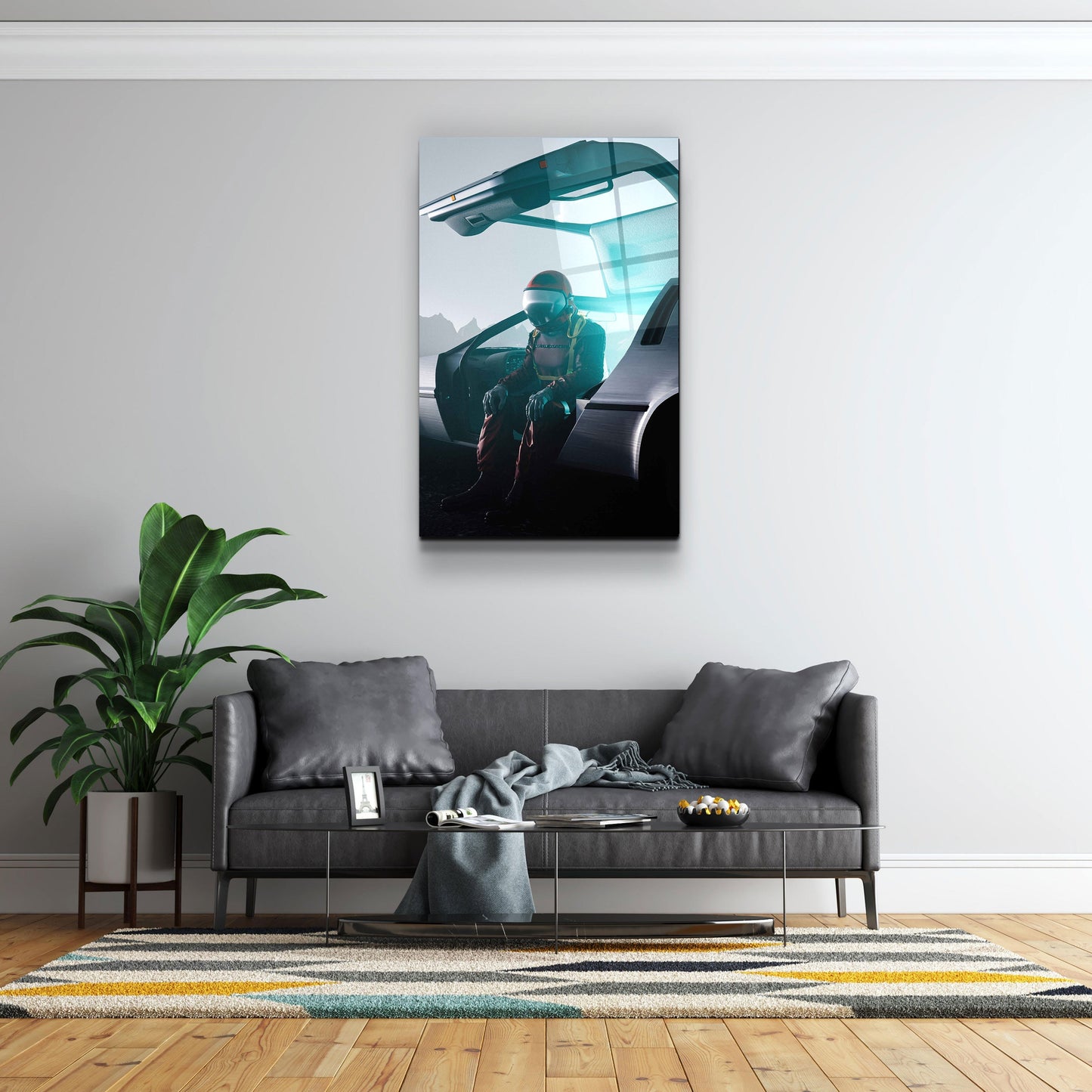Back to the Past - Designer's Collection Glass Wall Art