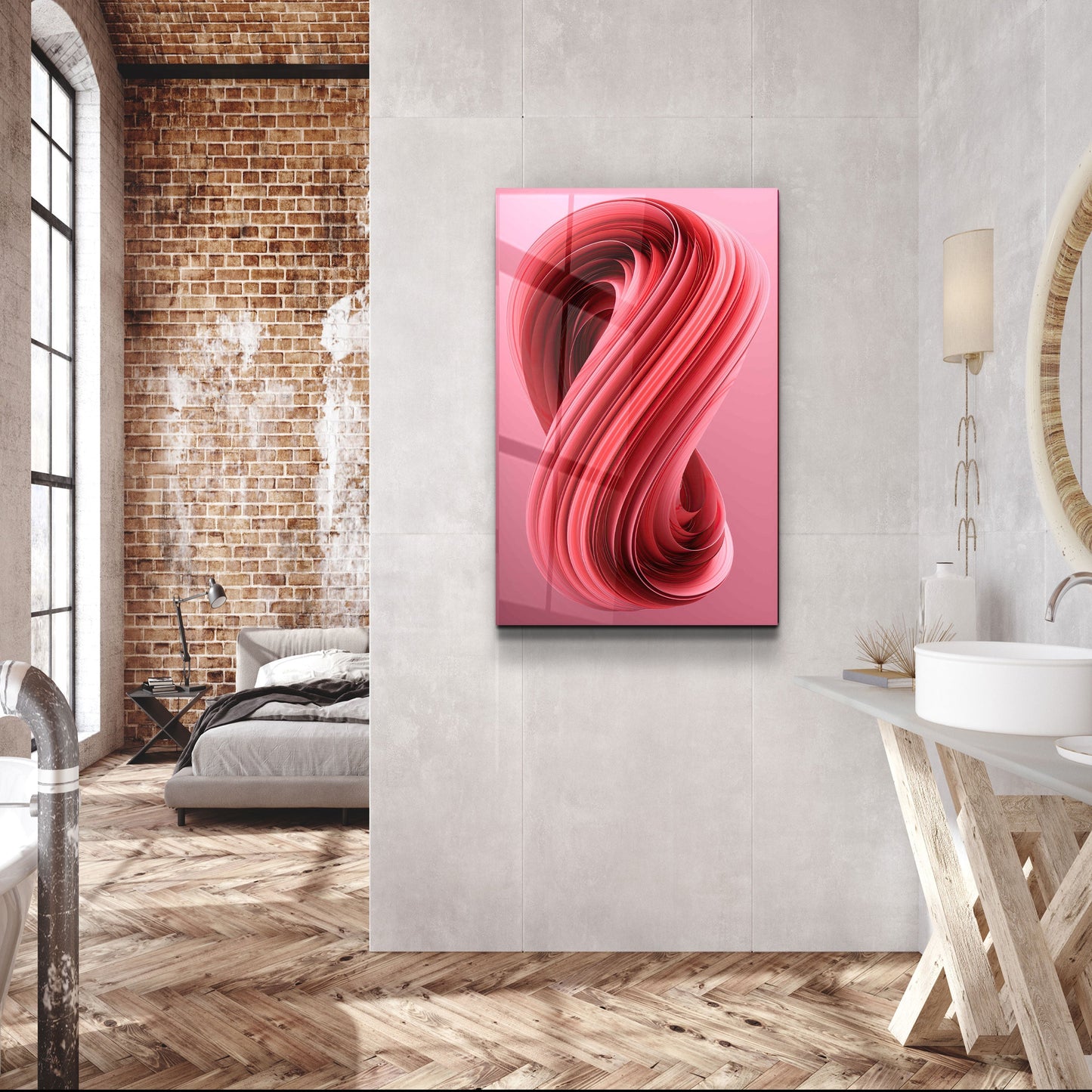 The Eight Senses - Designer's Collection Glass Wall Art