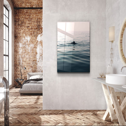 Angel of the Ocean - Designer's Collection Glass Wall Art