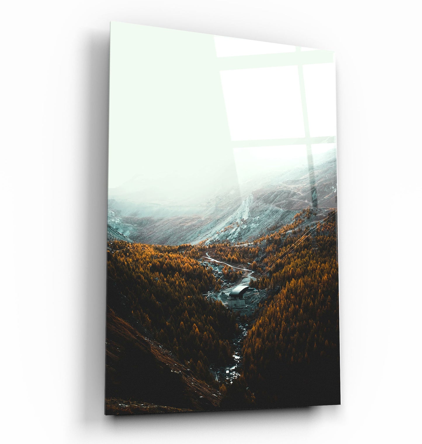 Silent Canyon - Designer's Collection Glass Wall Art