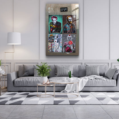 Besties for the Resties - Designer's Collection Glass Wall Art