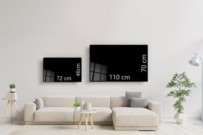 Black and White - Designer's Collection Glass Wall Art