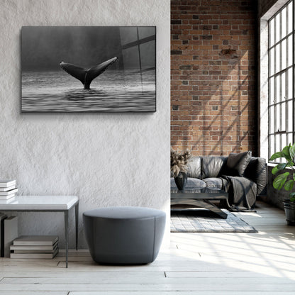 Whale - Designer's Collection Glass Wall Art