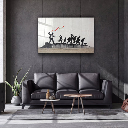 Banksy - Noname - Designer's Collection Glass Wall Art