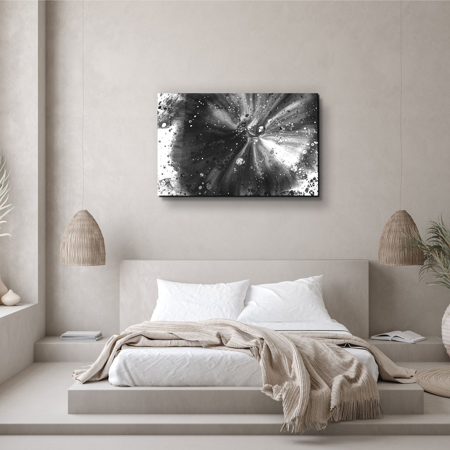 Black and White - Designer's Collection Glass Wall Art