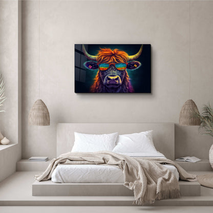 Cool Bull - Designers Collection Glass Wall Art