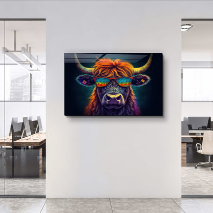 Cool Bull - Designers Collection Glass Wall Art